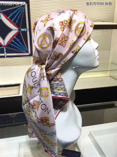 louis vuitton hair scarf